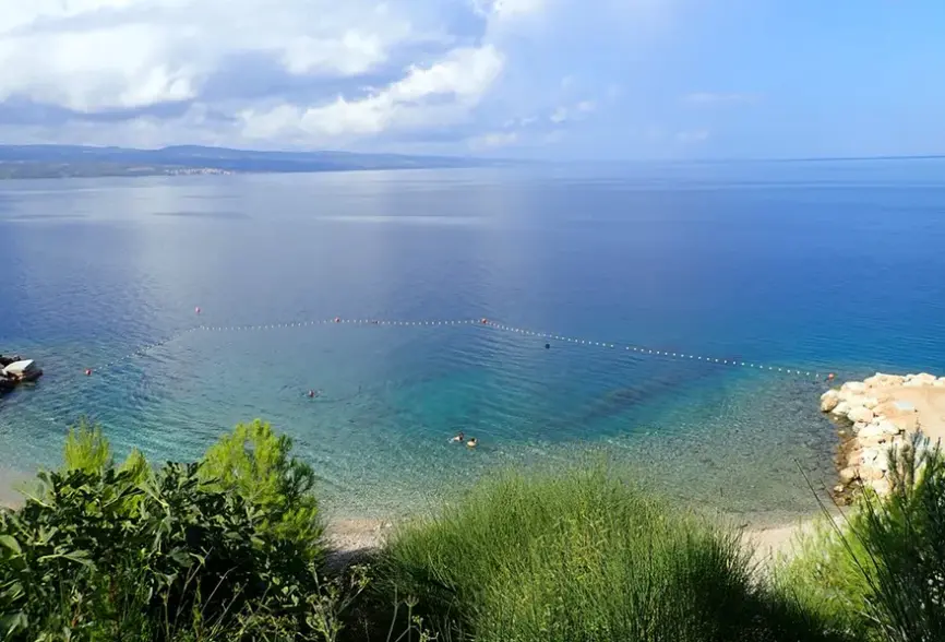Widok z hotelu Omis - Apartamenty prywatne