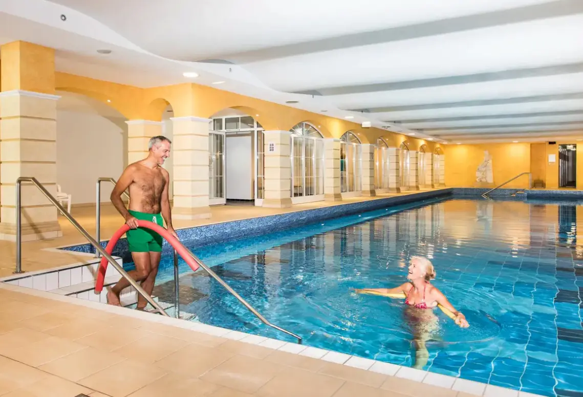Lobby hotelu OptimaMed Gesundheitsresort Bad Mitterndorf