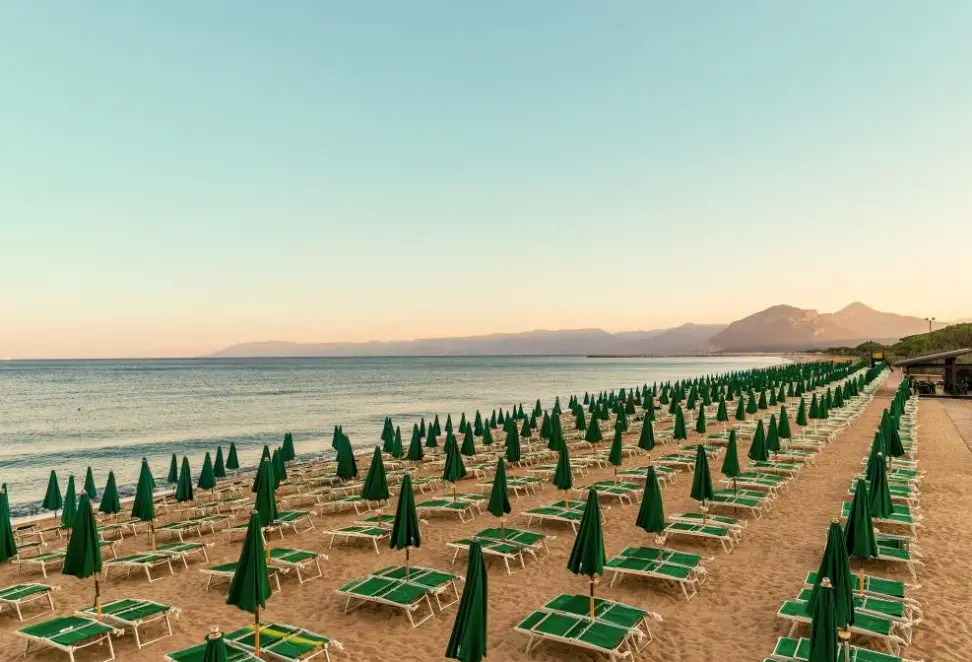 Plaża przy hotelu Orosei Beach (ex Sentido)