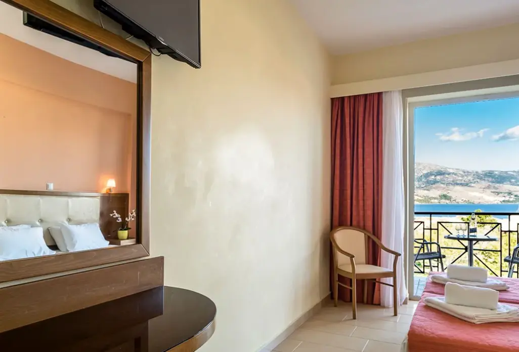 Pokój w hotelu Palatino (Lixouri)