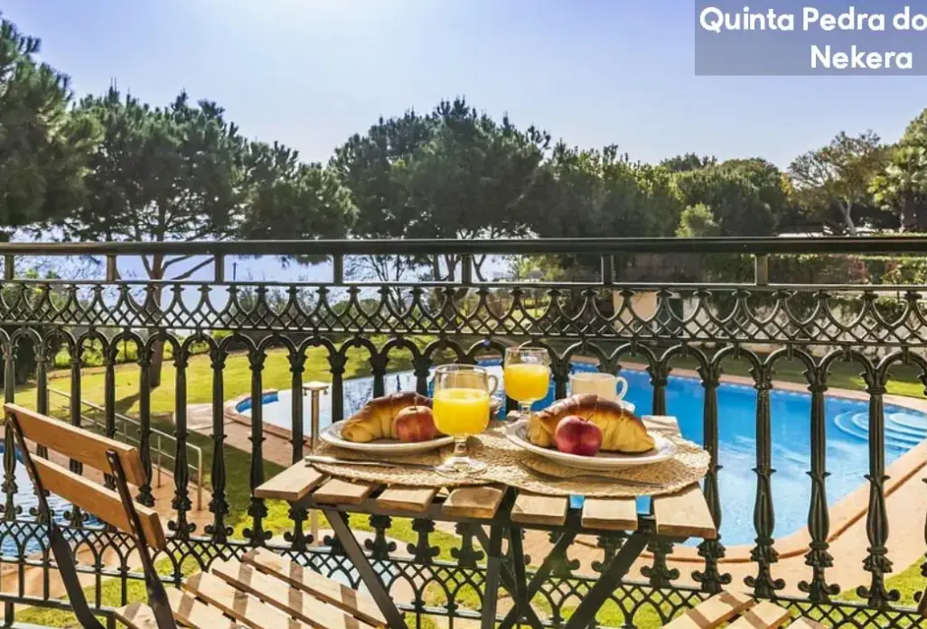 Basen w hotelu Quinta Pedra dos Bicos