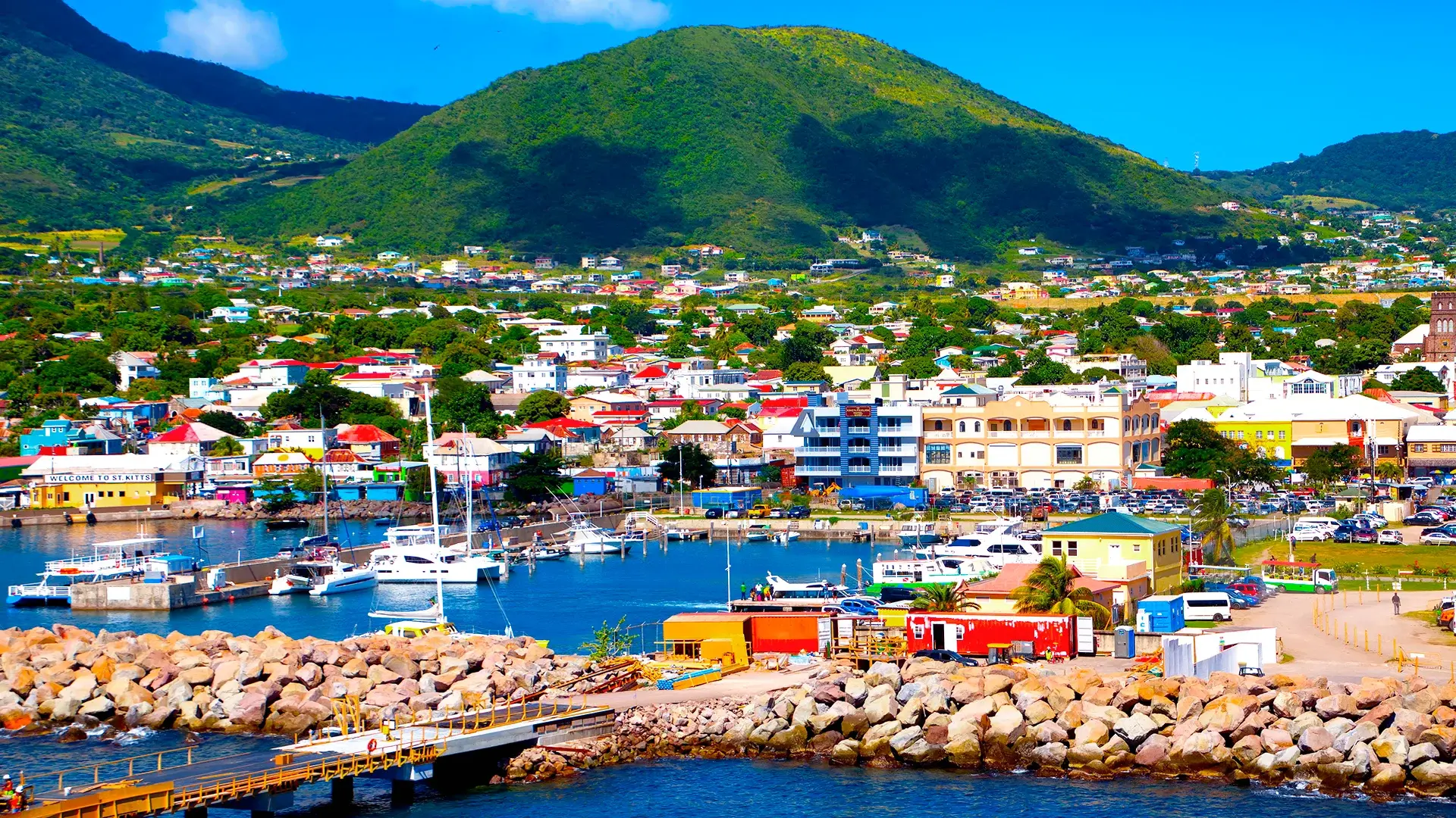 Widok z hotelu Rejs Dominikana, Małe Antyle, Saint Kitts, Antigua z Santo Domingo - Costa Favolosa