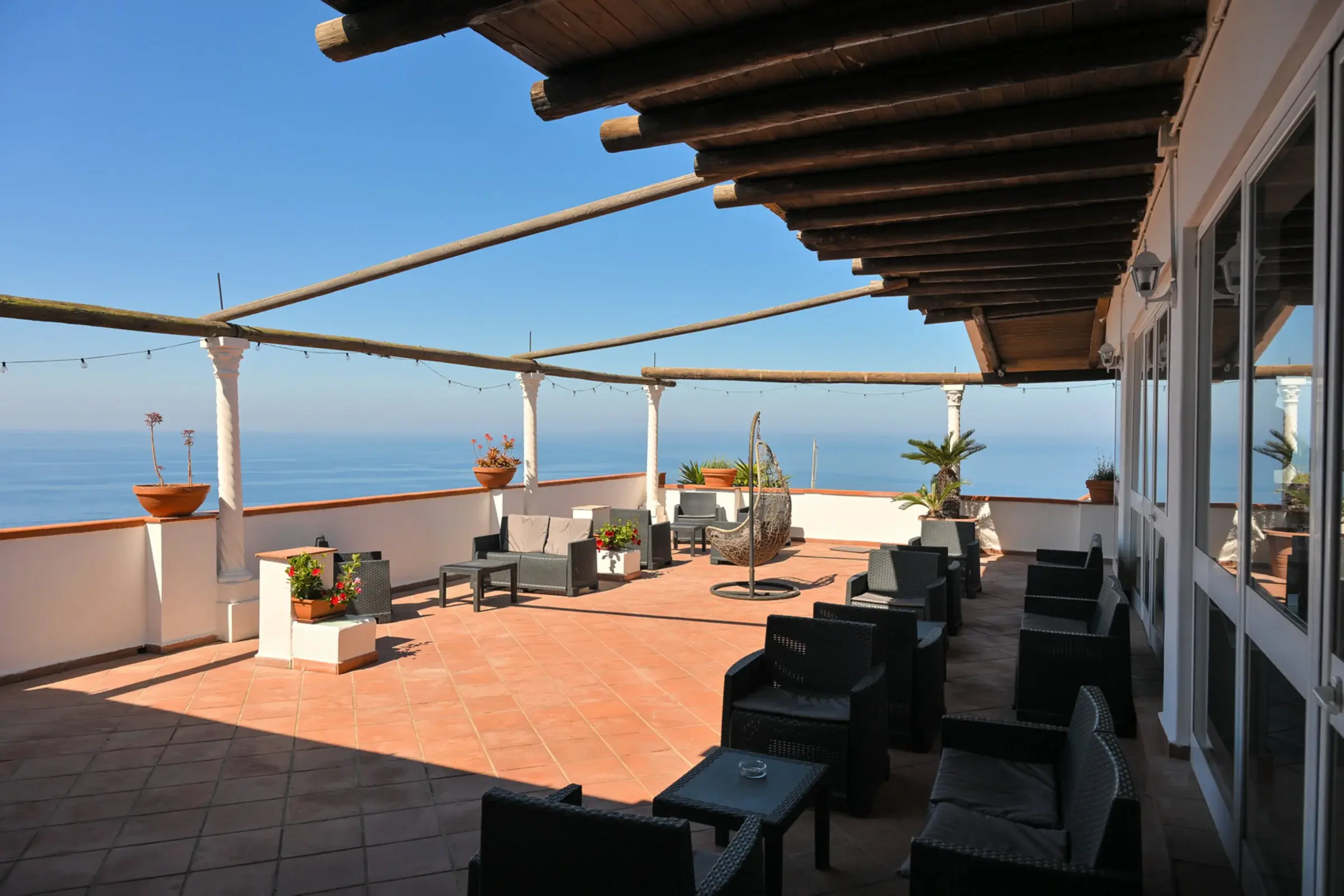 Widok z hotelu Resort Punto Azzurro