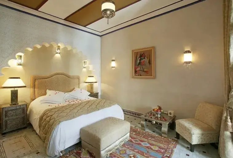 Pokój w hotelu Riad and Spa Esprit du Maroc
