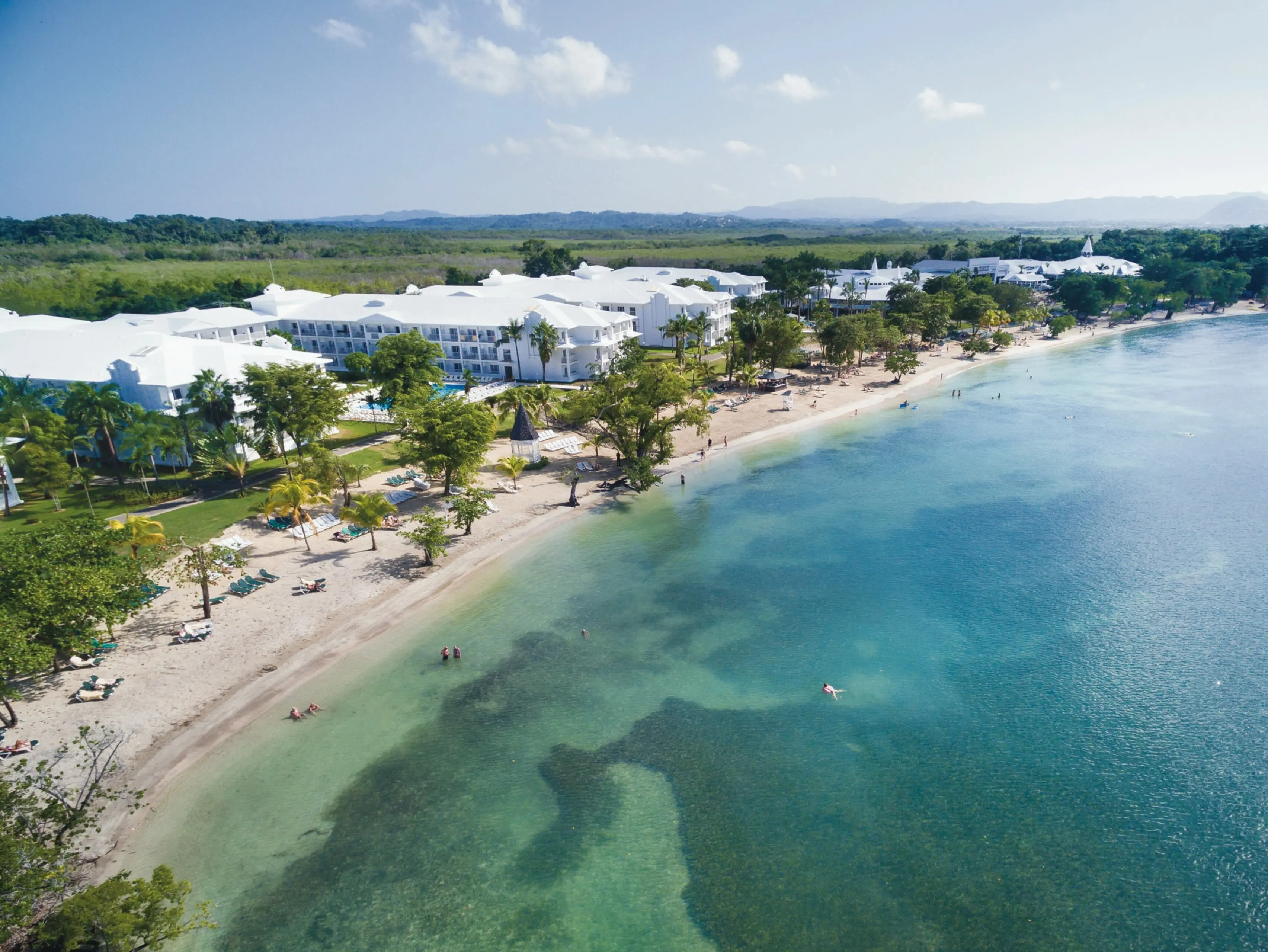 Plaża przy hotelu Riu Negril