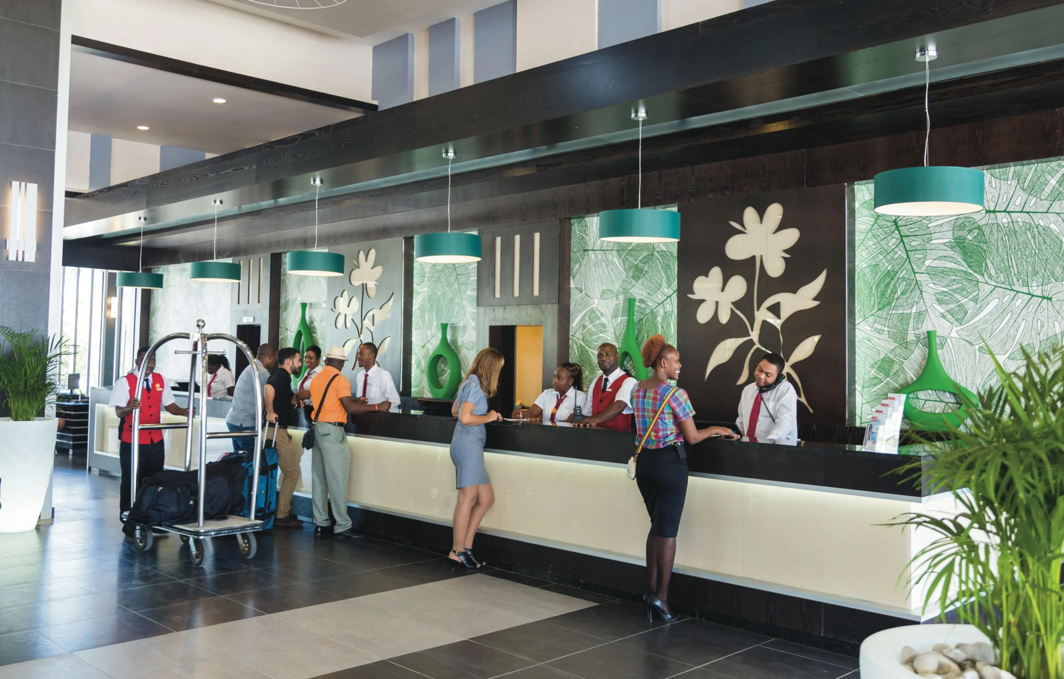 Lobby hotelu Riu Negril