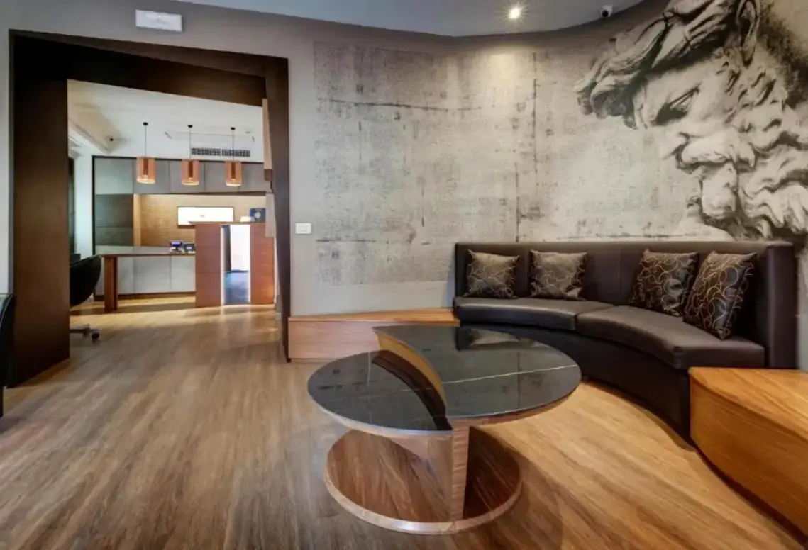 Lobby hotelu Rome Art
