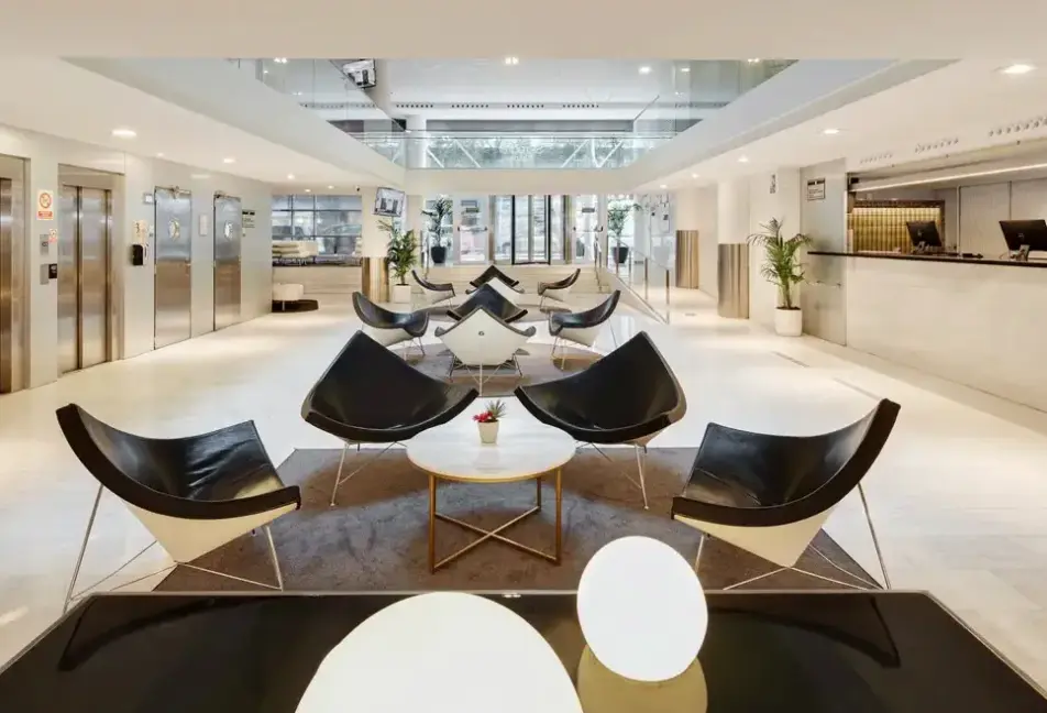 Lobby hotelu Sercotel Caspe