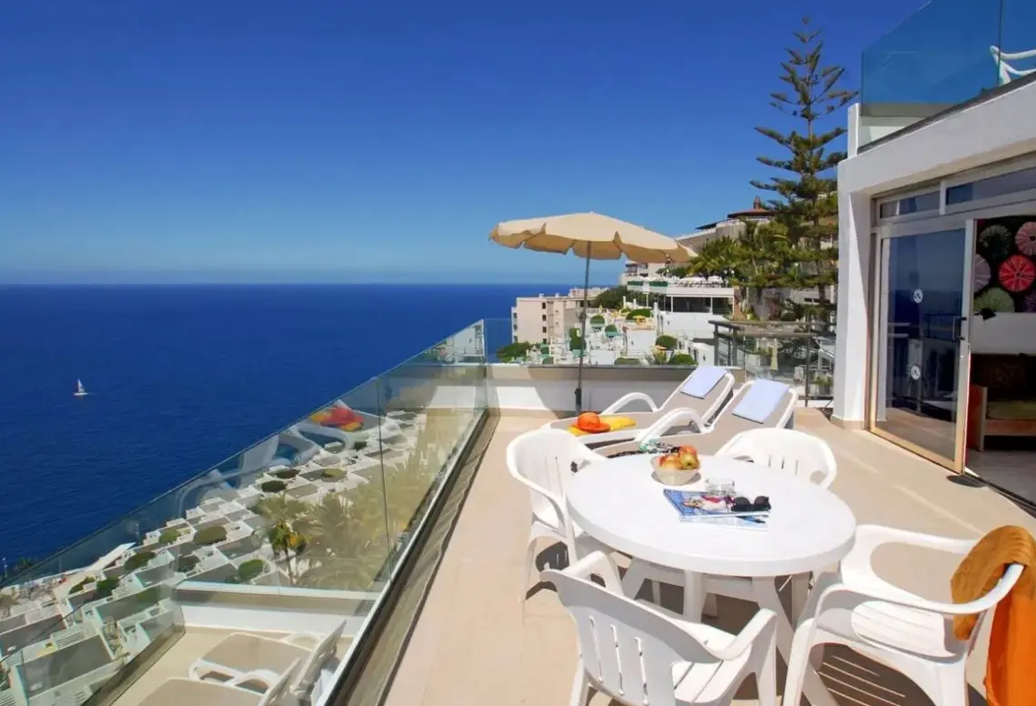 Widok z hotelu Servatur Altamar Gran Canaria