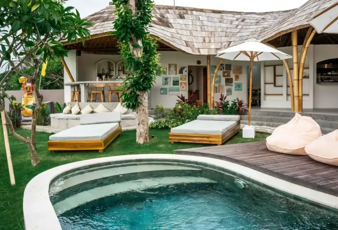 Basen w hotelu Shanti Boutique Retreat