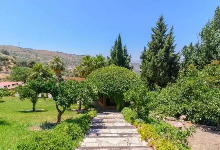 Widok z hotelu Sierra Tejeda