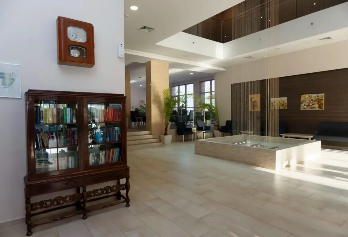 Lobby hotelu Slavey