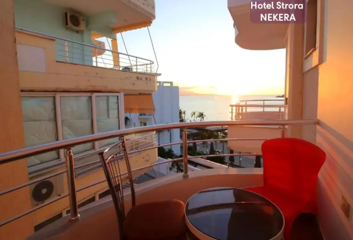 Widok z hotelu Strora (Saranda)
