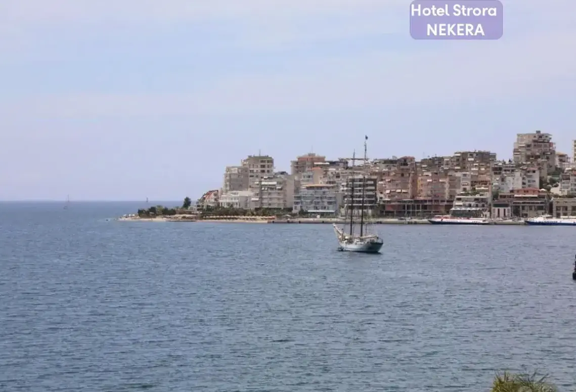 Plaża przy hotelu Strora (Saranda)