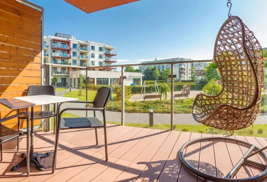 Widok z hotelu Sun & Snow Polanki Park