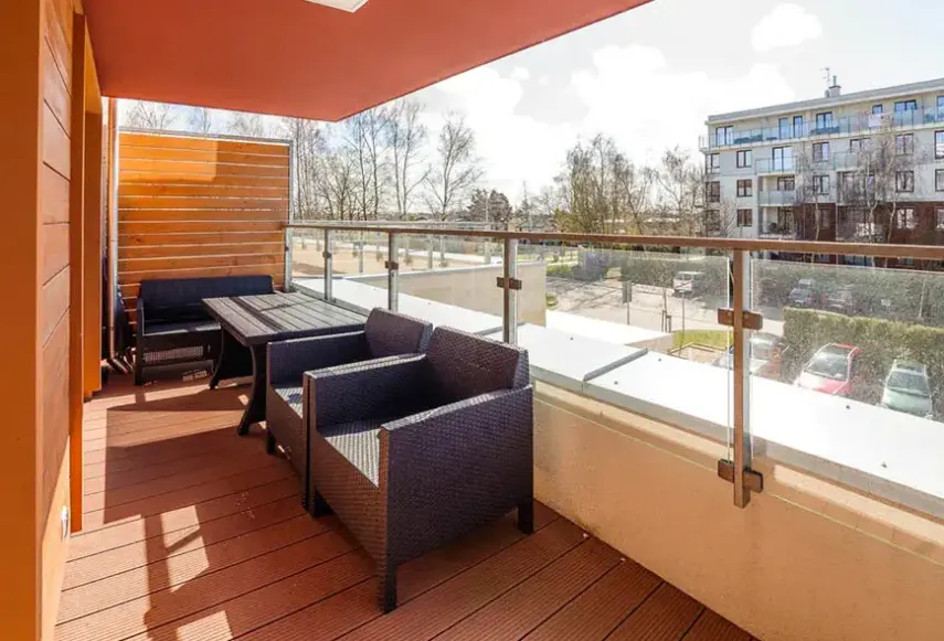 Widok z hotelu Sun & Snow Polanki Park