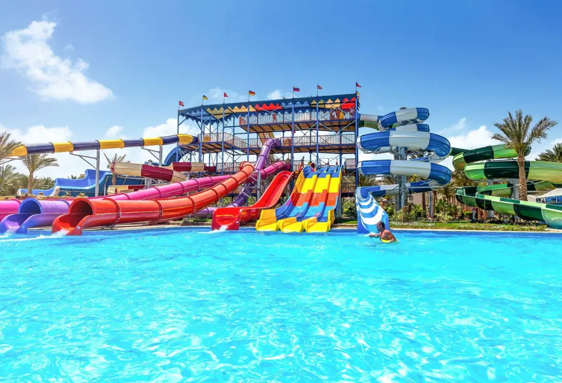 Basen w hotelu Sunrise Serano Aqua Park Resort (ex. Riviera Aqua Park)