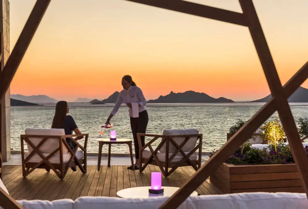 Plaża przy hotelu Swissotel Resort Bodrum