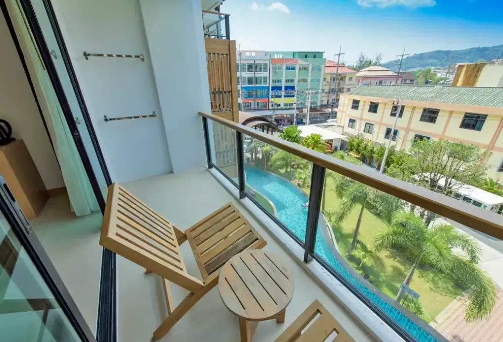 Widok z hotelu The Lunar Patong