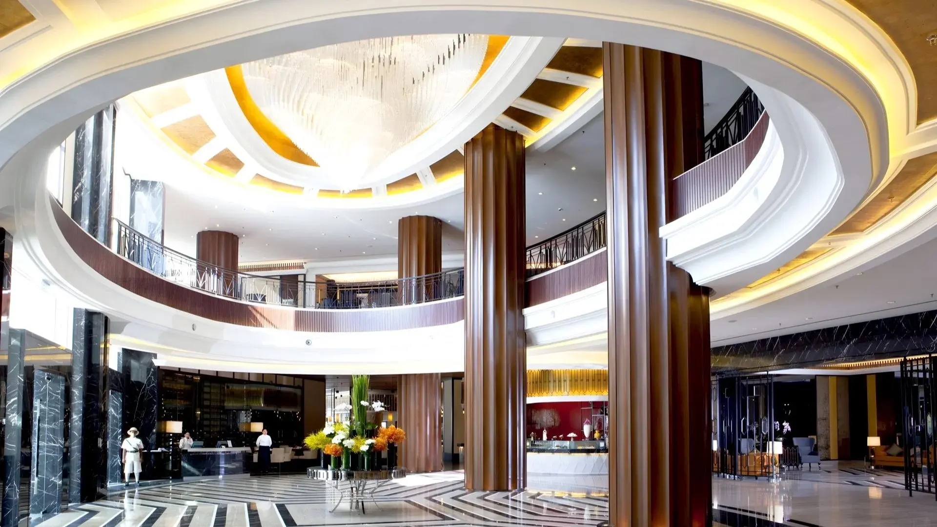 Lobby hotelu The Majestic Hotel Kuala Lumpur