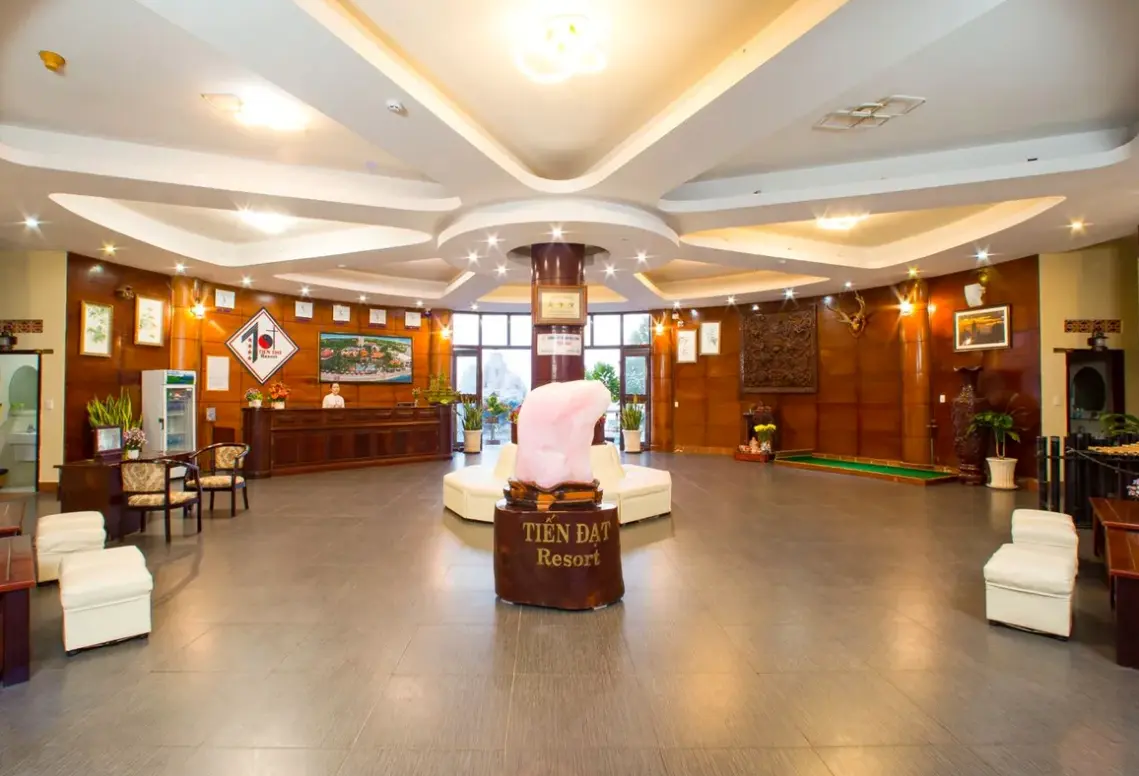 Lobby hotelu Tien Dat Resort