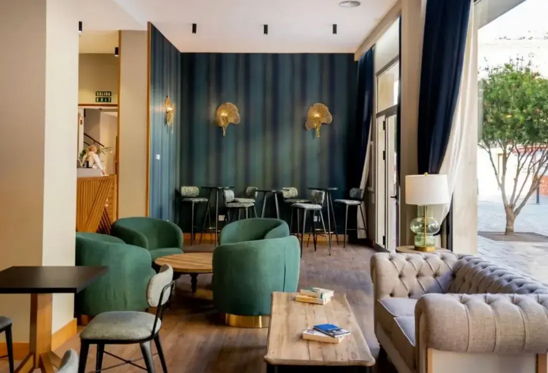 Lobby hotelu Torre Del Conde (La Gomera)
