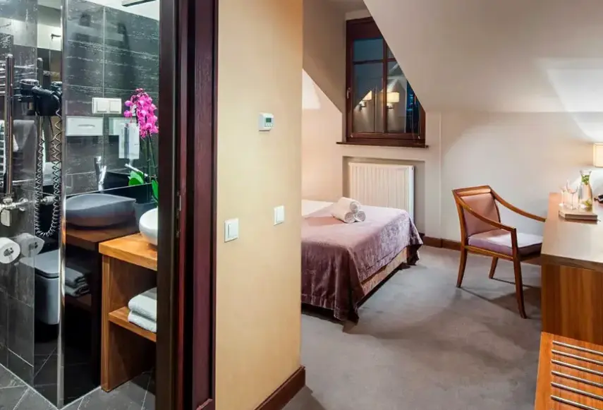 Pokój w hotelu Unicus