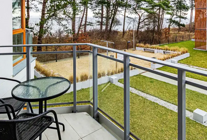 Widok z hotelu VacationClub Let's Sea Baltic Park Apartments