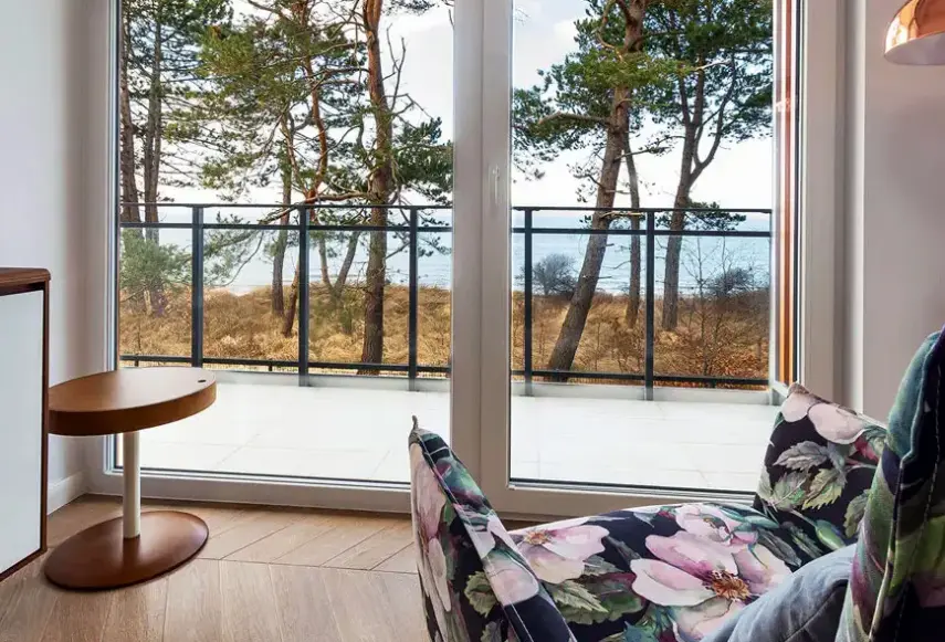 Widok z hotelu VacationClub Let's Sea Baltic Park Apartments