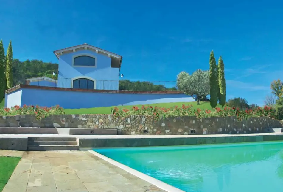 Basen w hotelu Villa Casagrande