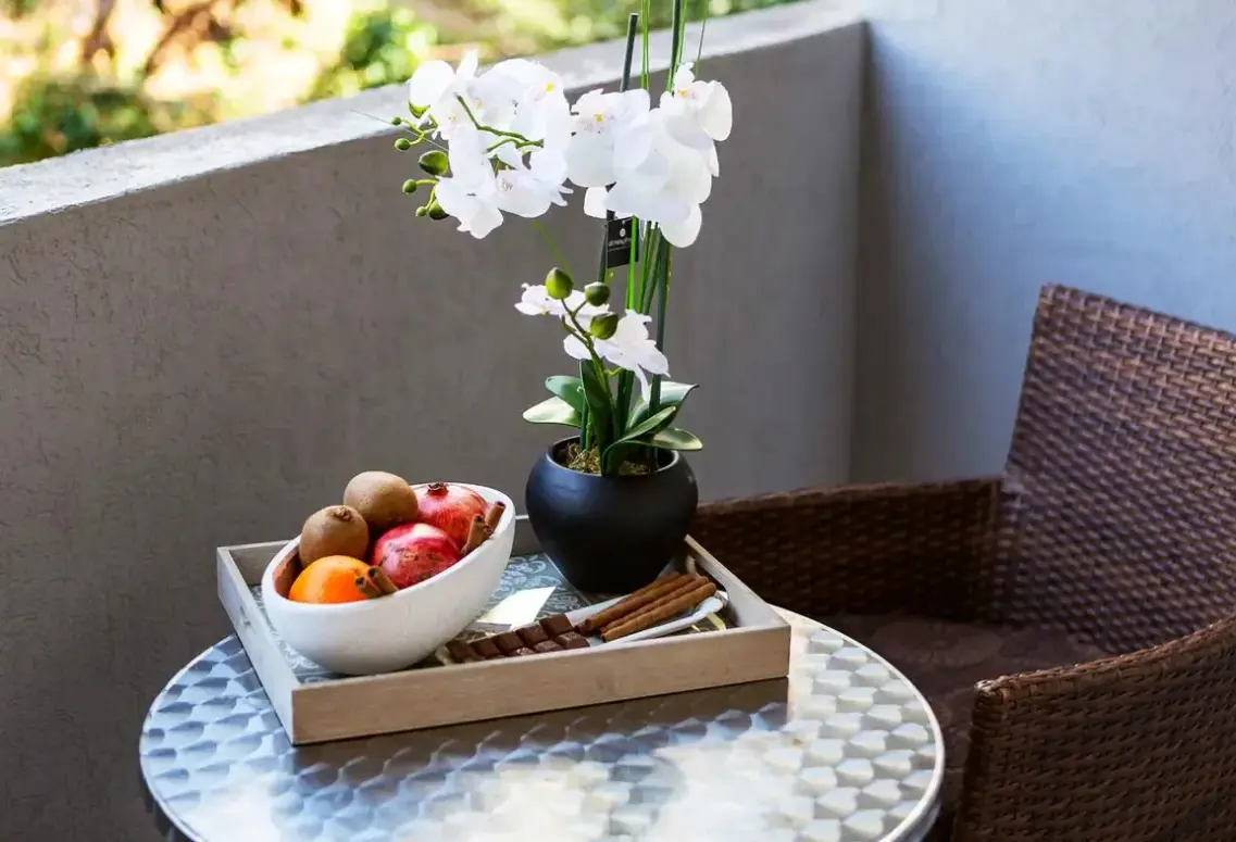 Restauracja i jedzenie w hotelu Villa Vanty (Sveti Stefan)