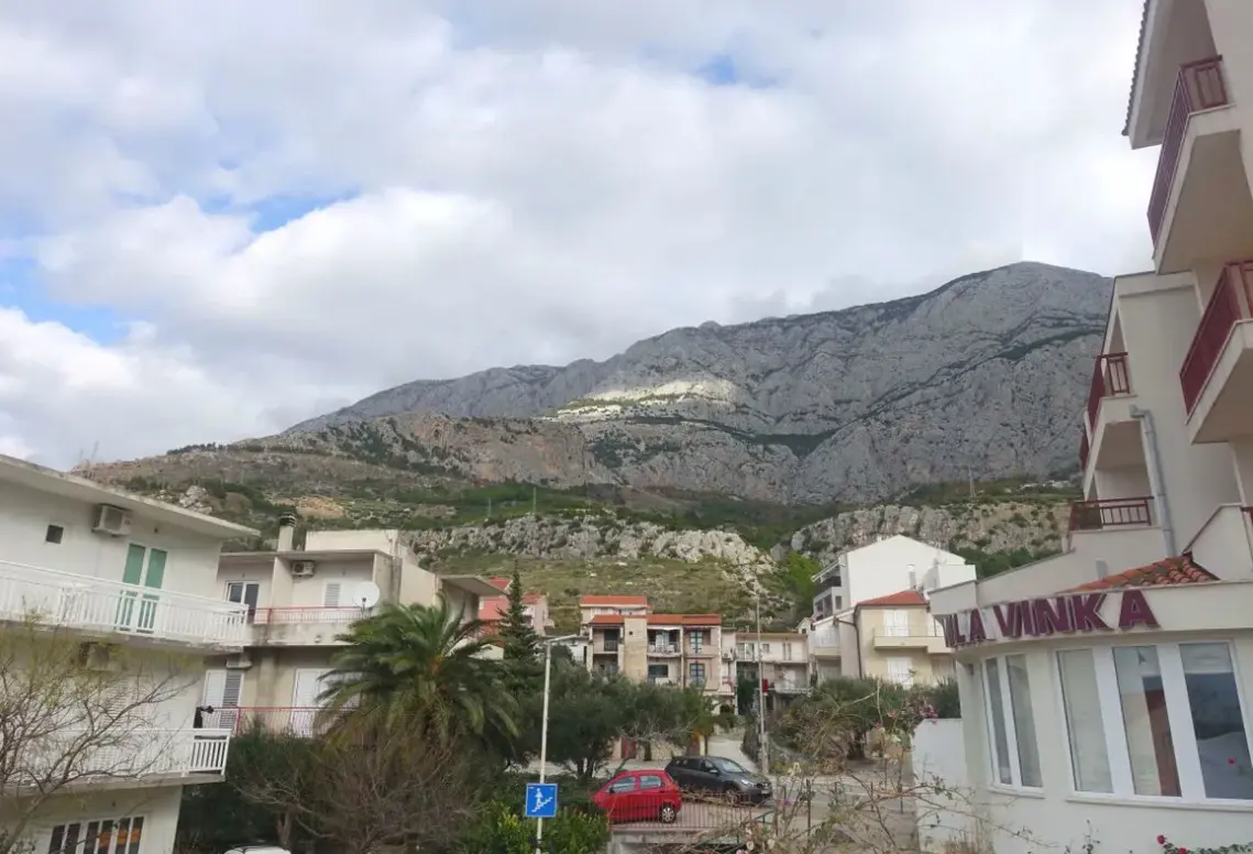 Widok z hotelu Villa Vinka (Tučepi)