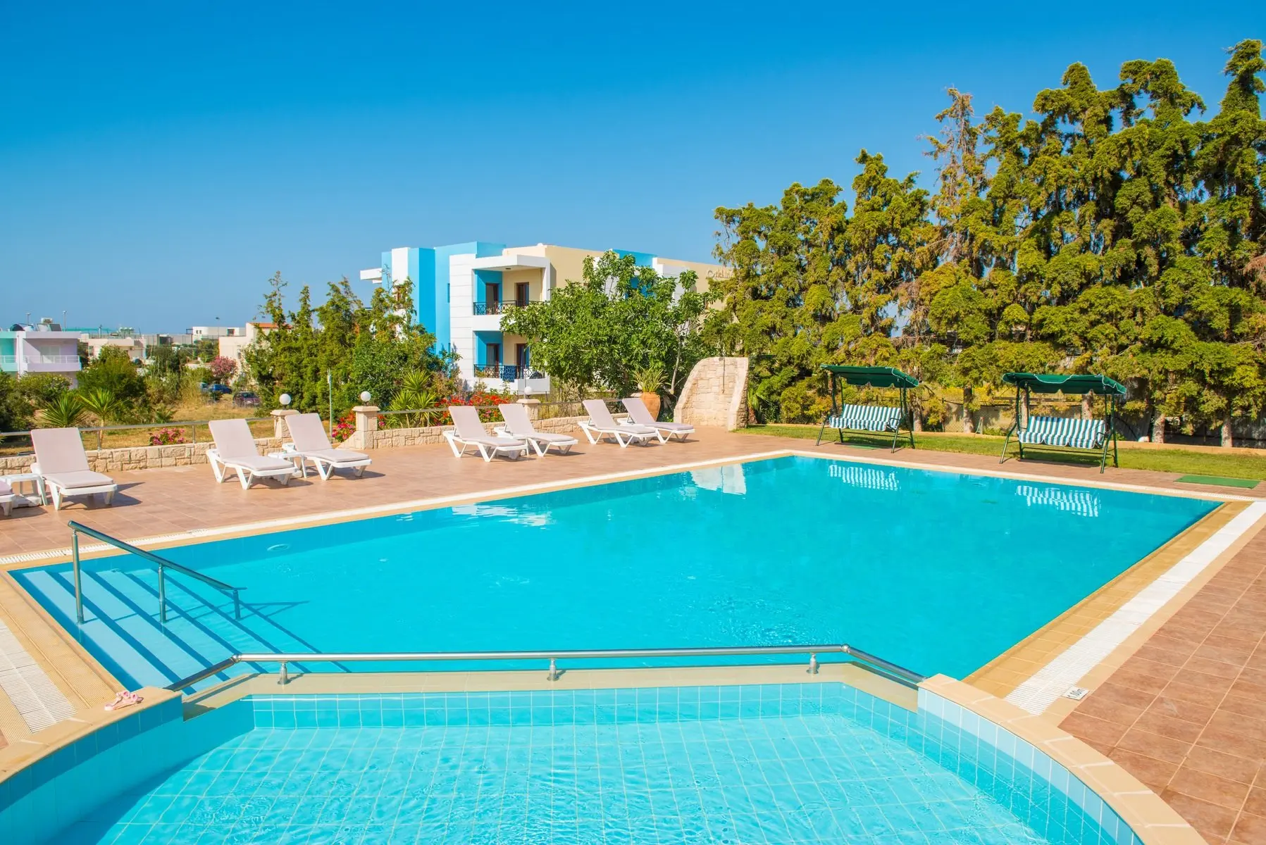 Basen w hotelu W suites