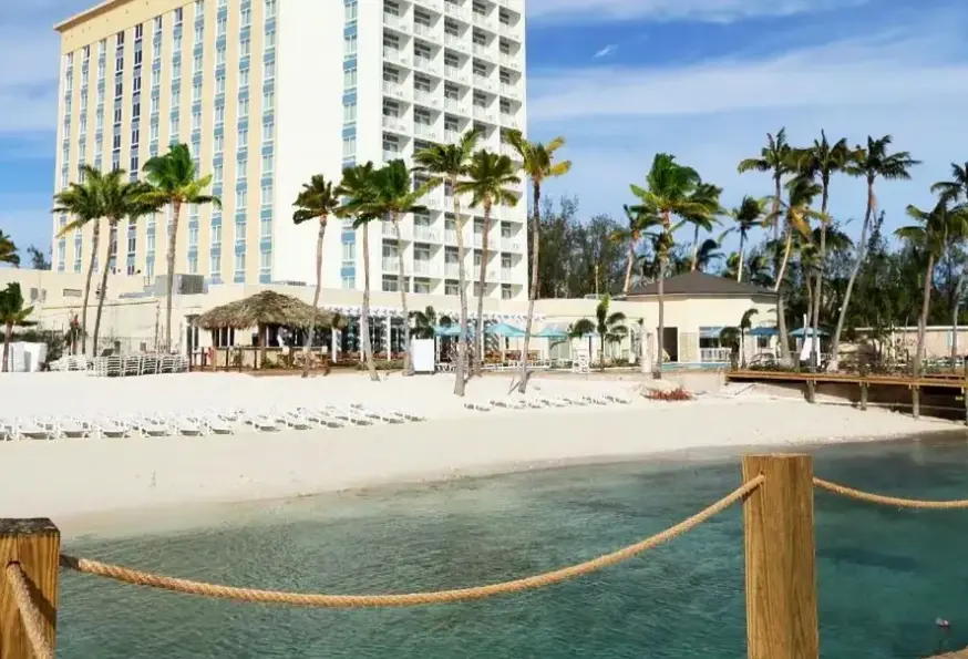 Plaża przy hotelu Warwick Paradise Island