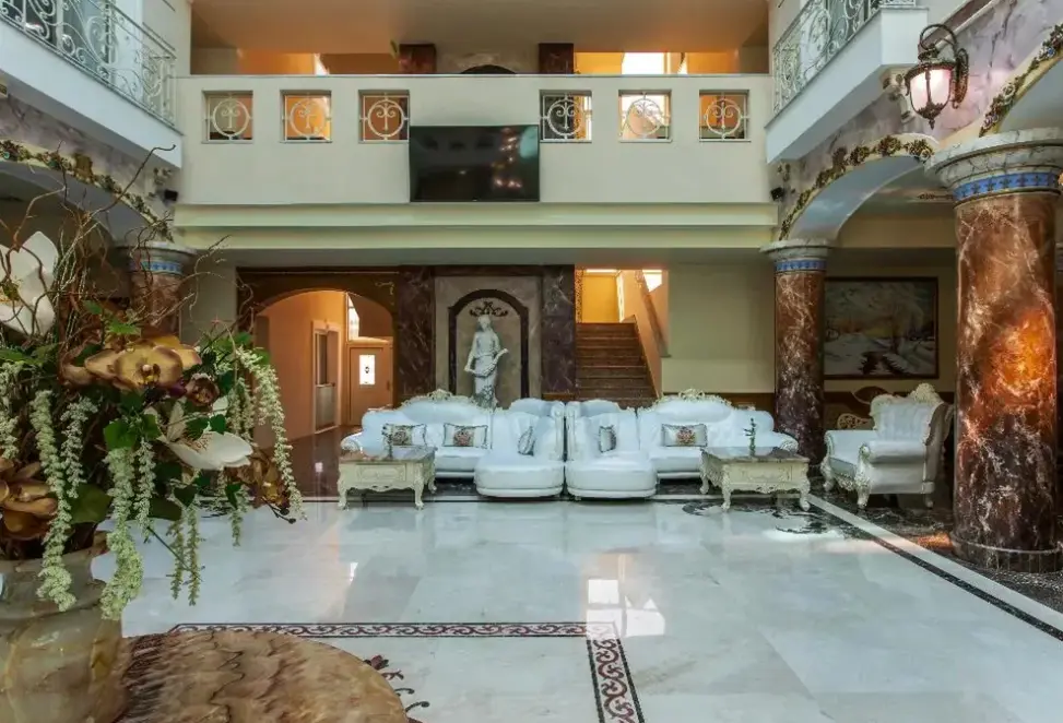 Lobby hotelu Wellness Santa (ex. Galaxias Beach Hotel)