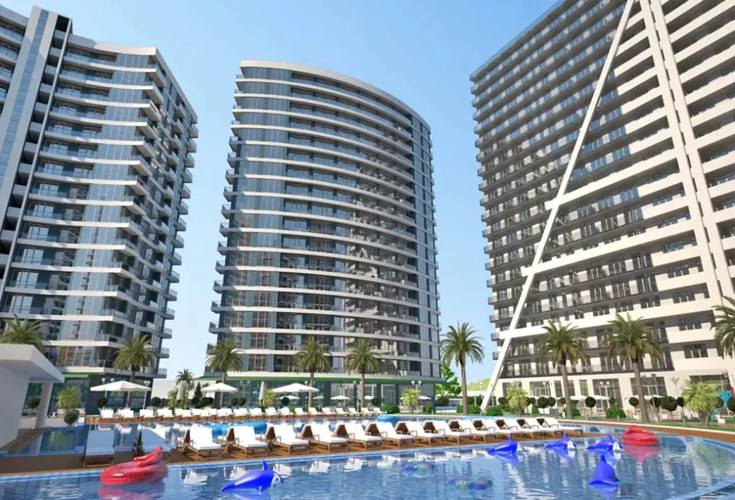 Basen w hotelu White Sails Residential