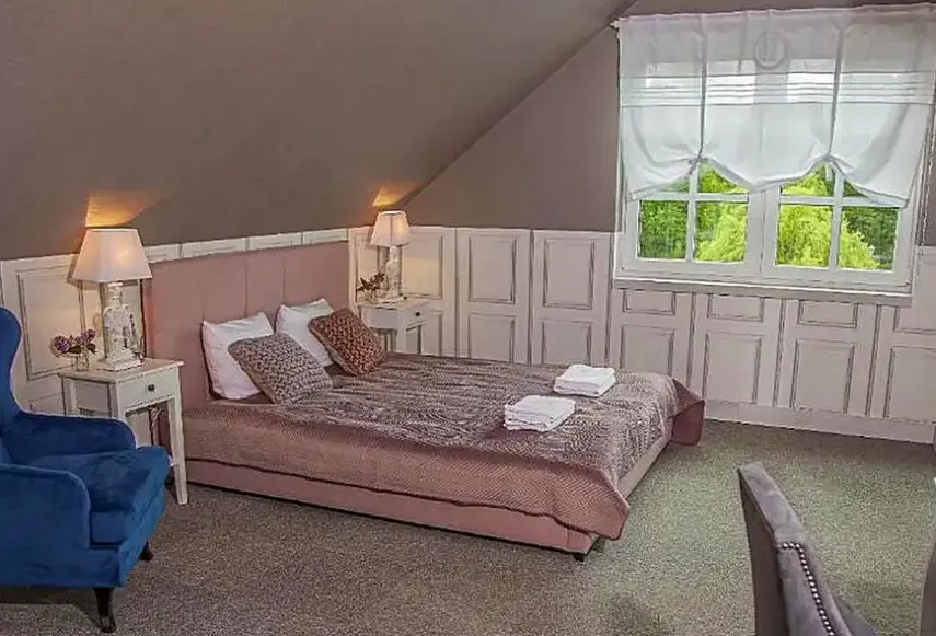 Pokój w hotelu Wierzbowe Ranczo