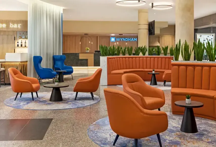 Lobby hotelu Wyndham Wroclaw Old Town (ex. Sofitel Wrocław Old Town)