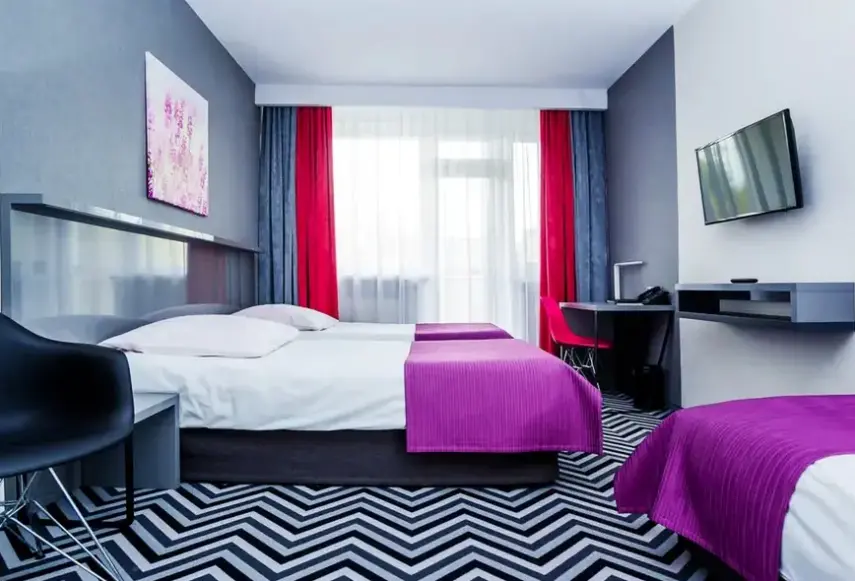 Pokój w hotelu Wyspiański