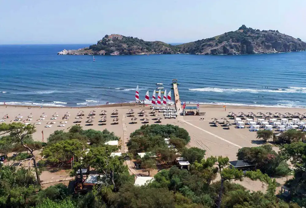 Plaża przy hotelu X Life
