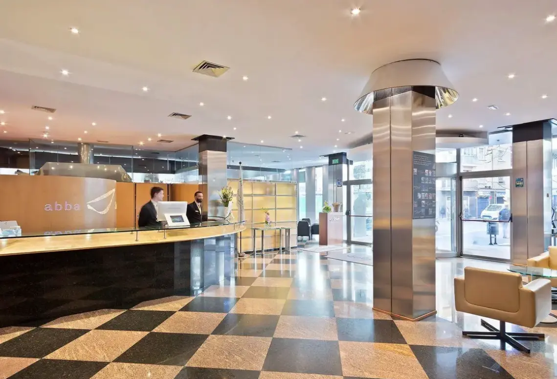 Lobby hotelu Abba Sants