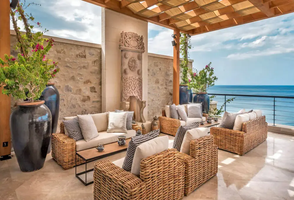 Widok z hotelu Allium Bodrum Resort & SPA
