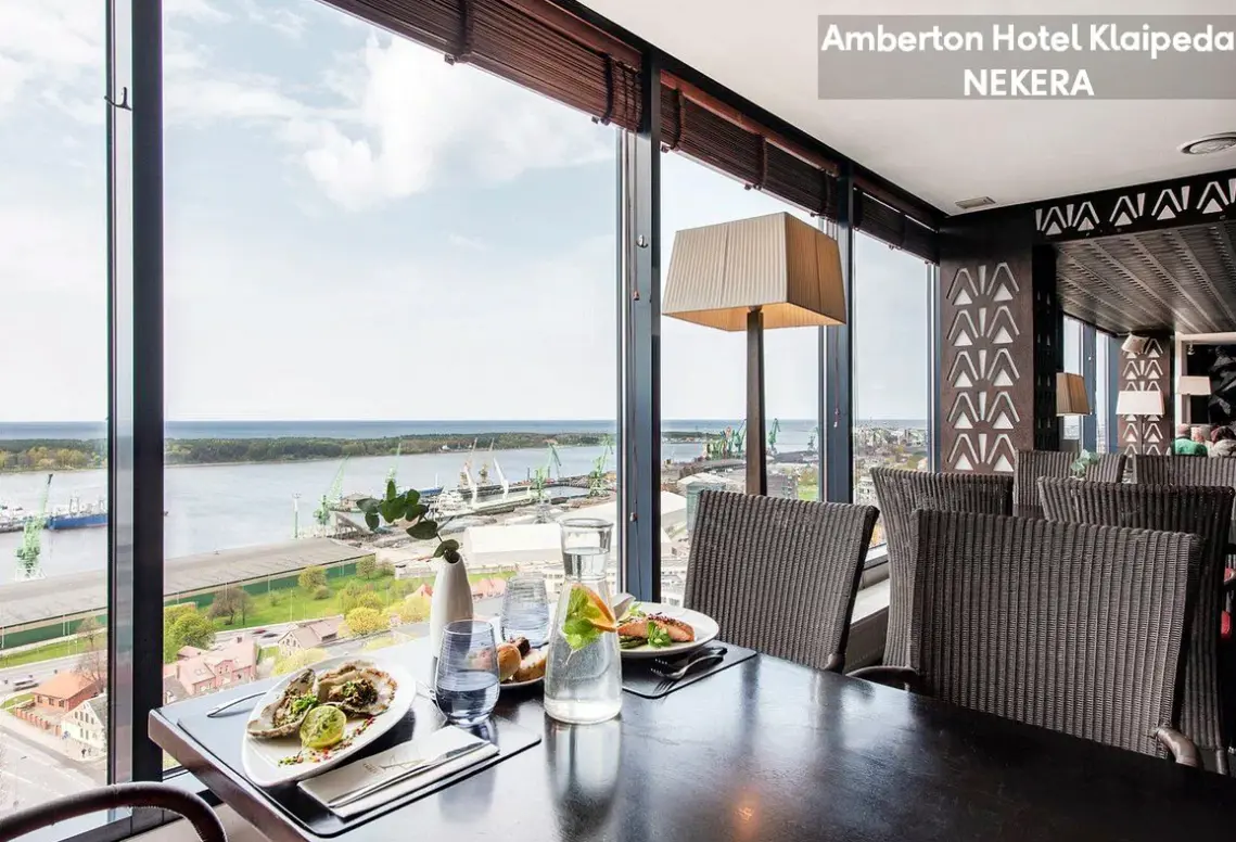 Restauracja i jedzenie w hotelu Amberton (Klaipeda)