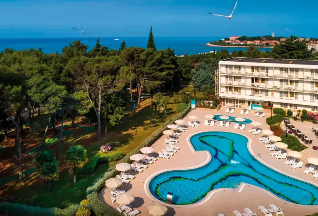 Basen w hotelu Aminess Laguna Maradiso (Novigrad)