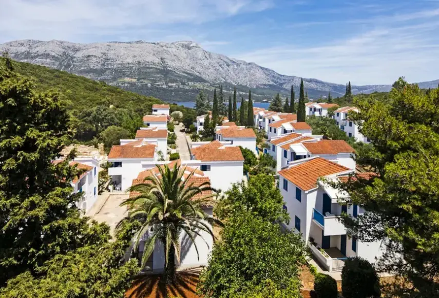 Widok z hotelu Aminess Vival Port 9 Residence (ex. Port 9 Apartments)
