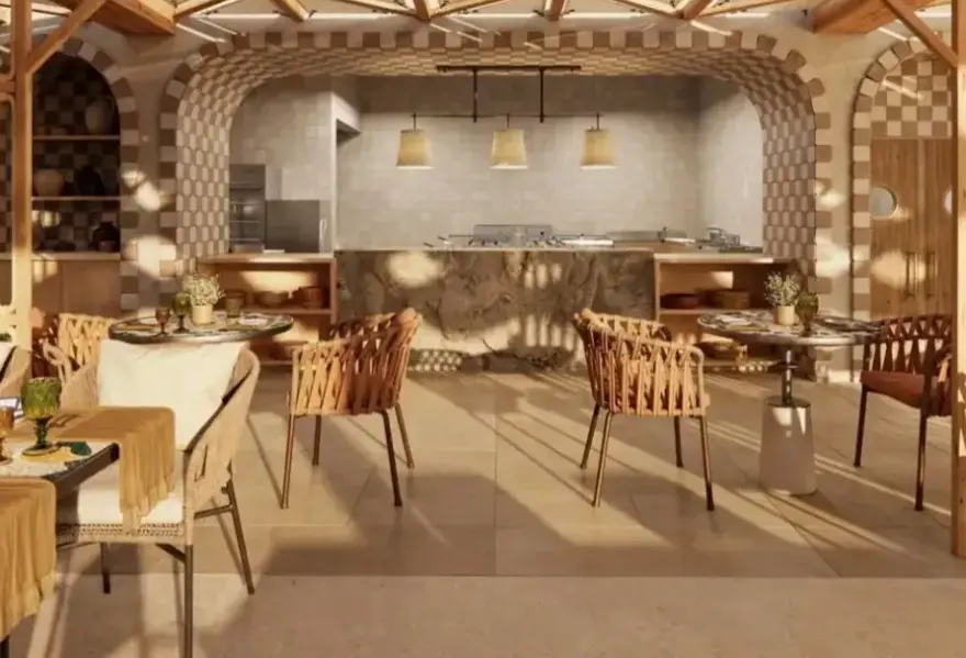 Restauracja i jedzenie w hotelu Amoh, a Luxury Collection Resort