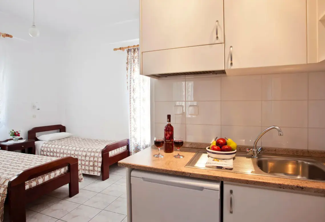 Pokój w hotelu Ancient Thera Studios
