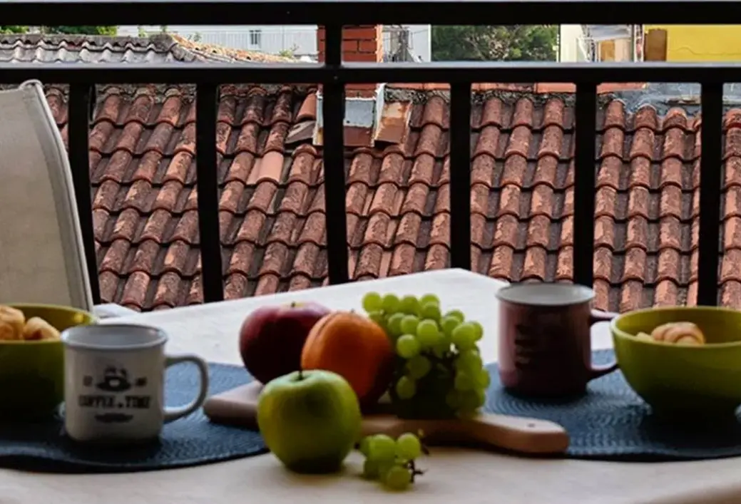 Widok z hotelu Apartamenty Makarska