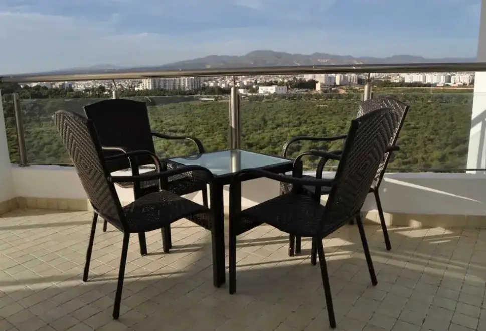 Widok z hotelu Appart Hotel Founty Beach