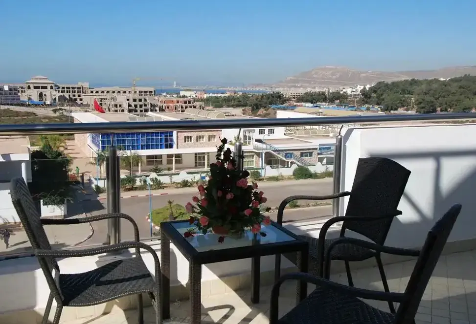 Widok z hotelu Appart Hotel Founty Beach